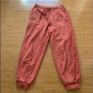 Aerie orange joggers 🍊